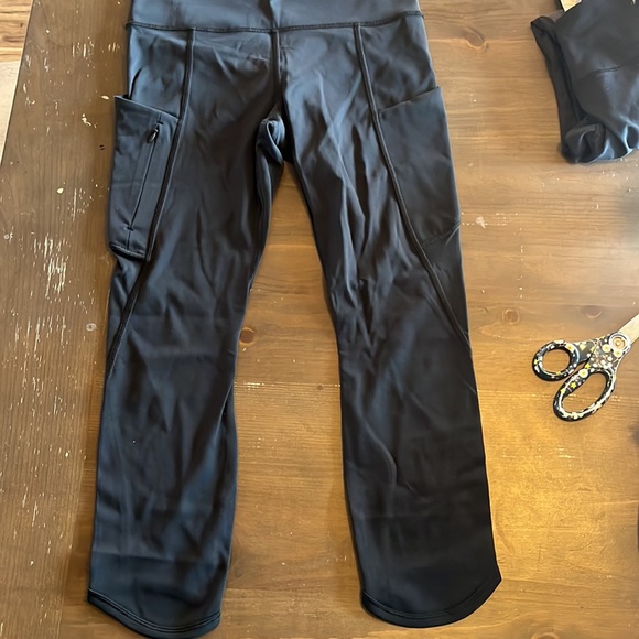 Athleta All In High Rise Capri Black size s - Picture 5 of 5